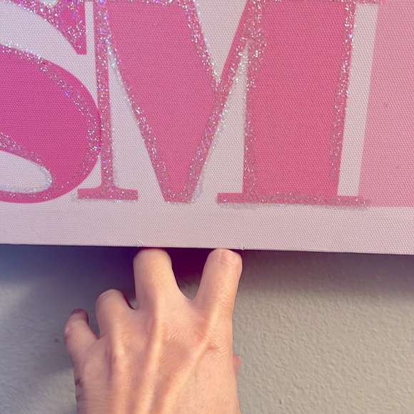 Laugh Dance Dream Smile 20”x20” Canvas Perfect for Little Girls Room or Nursery - Picture 11 of 13